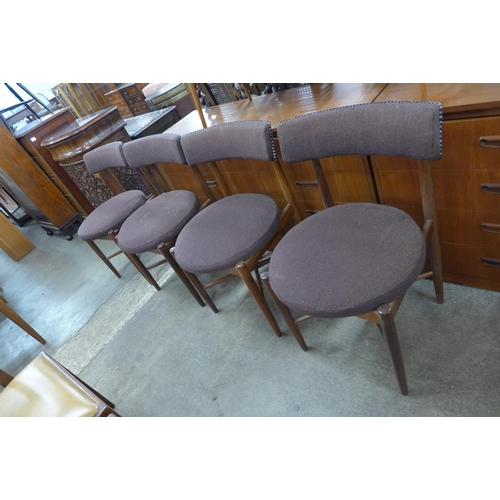 115 - A set of four G-Plan Fresco teak dining chairs