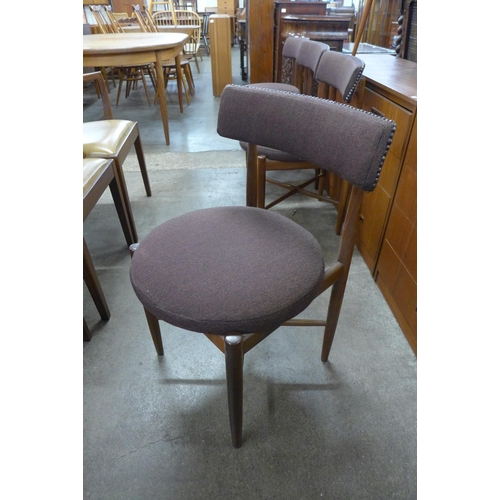 115 - A set of four G-Plan Fresco teak dining chairs