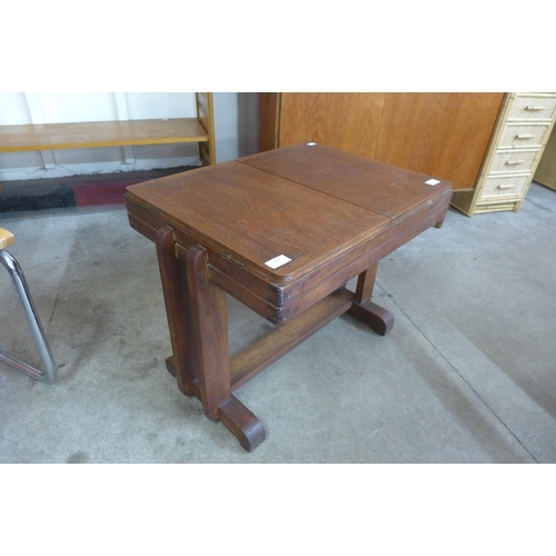 129 - A Danish teak lady's sewing table