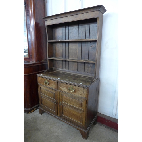 173 - A George II oak dresser