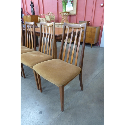 62 - A set of four G-Plan Fresco teak dining chairs