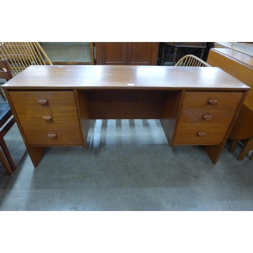 79 - A Stag Cantata teak desk