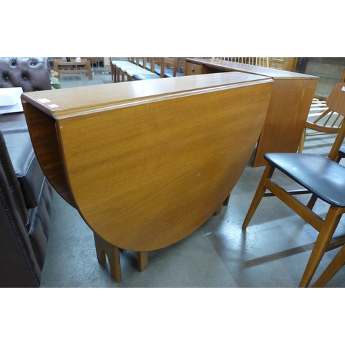 80 - A McIntosh teak drop-leaf table