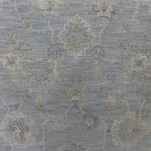 1536 - A duck egg blue ground Turkish carpet with Zieglar design, 200 x 300cm