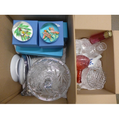 1028 - A collection of mixed china and glassware **PLEASE NOTE THIS LOT IS NOT ELIGIBLE FOR POSTING AND PAC... 