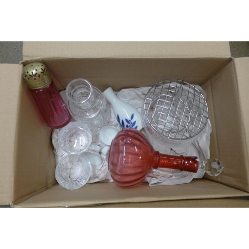 1028 - A collection of mixed china and glassware **PLEASE NOTE THIS LOT IS NOT ELIGIBLE FOR POSTING AND PAC... 