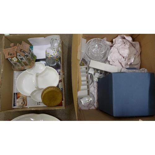 1048A - A collection of mixed china and metalware **PLEASE NOTE THIS LOT IS NOT ELIGIBLE FOR POSTING AND PAC... 