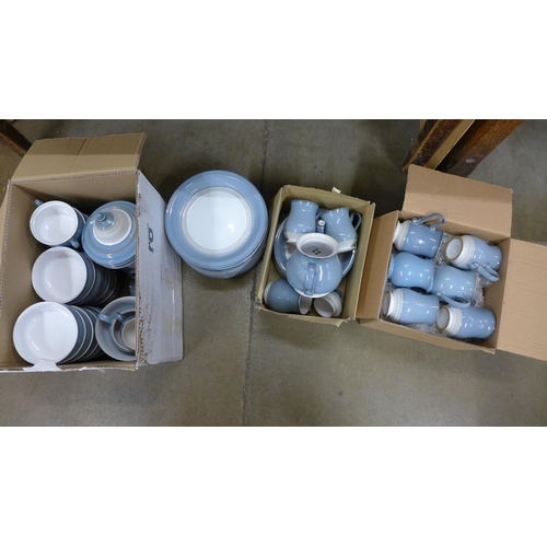 1054 - A collection of Denby dinner and teaware, mainly Castille pattern and Colonial **PLEASE NOTE THIS LO... 