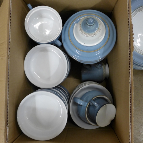 1054 - A collection of Denby dinner and teaware, mainly Castille pattern and Colonial **PLEASE NOTE THIS LO... 