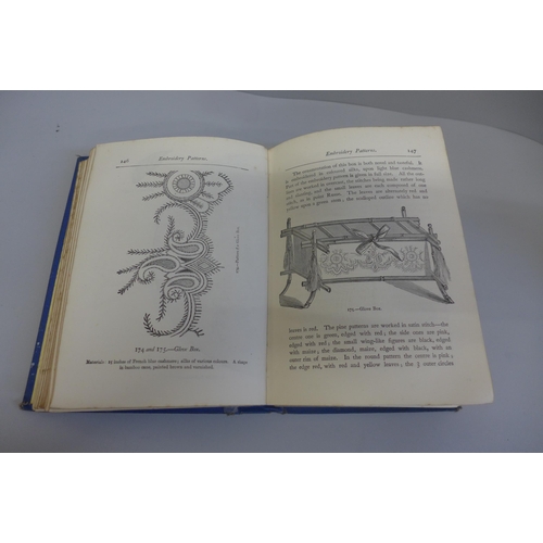 616 - Mrs Beeton's Book of Needlework with 600 illustrations, consisting of descriptions and instructions,... 