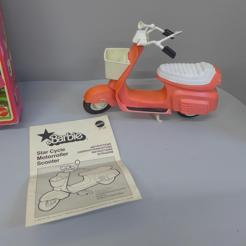 632 - A 1978 Barbie Starcycle, boxed