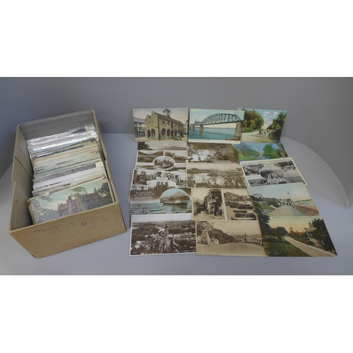 657 - A box of 20th Century postcards