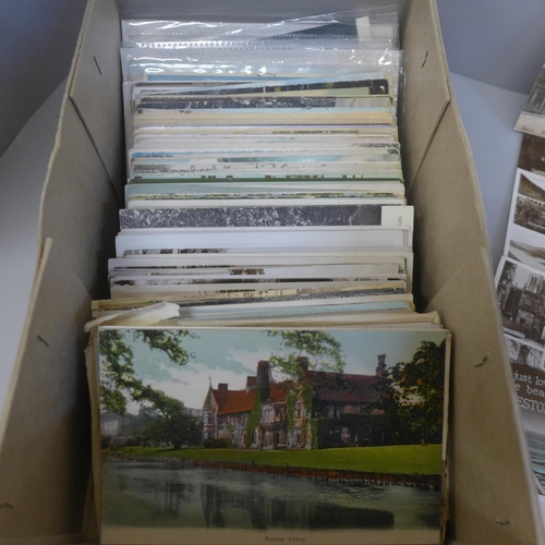 657 - A box of 20th Century postcards