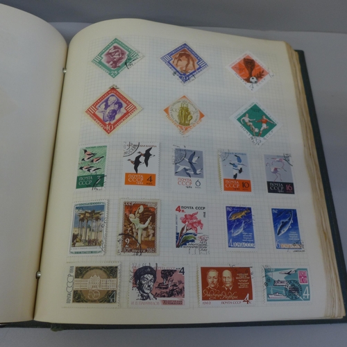 676 - Stamps; worldwide collection in Devon album