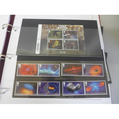 690 - An album of Royal Mail mint stamps, mainly higher value and 1st class