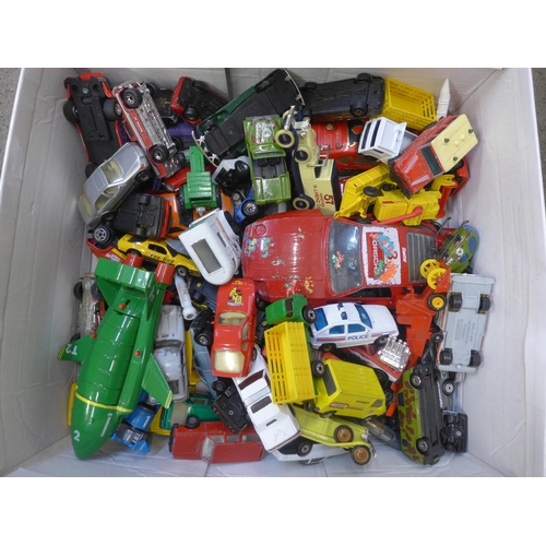 722 - Die-cast model vehicles, Matchbox, Dinky, etc.