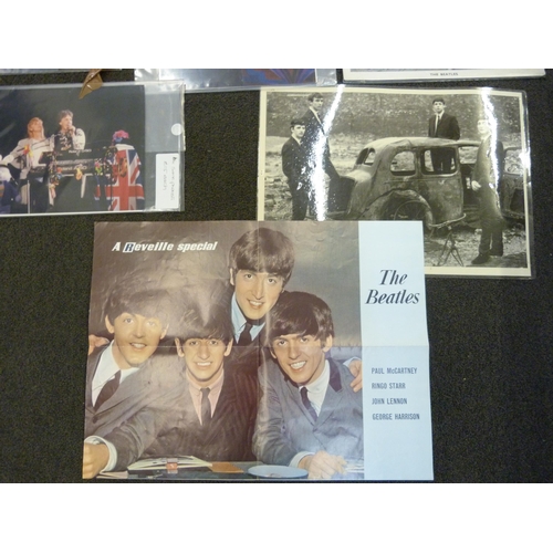 740 - Paul McCartney concert photographs, The Beatles photographs, posters and cuttings