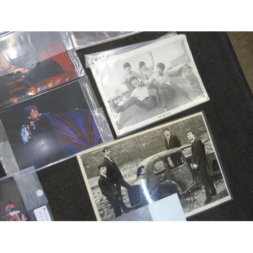 740 - Paul McCartney concert photographs, The Beatles photographs, posters and cuttings