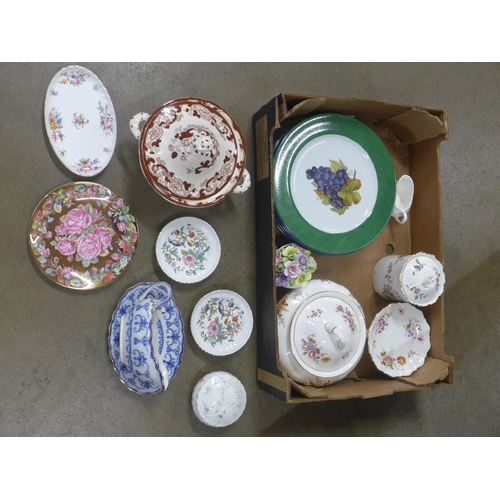 760 - A collection of mixed china including Aynsley and Masons **PLEASE NOTE THIS LOT IS NOT ELIGIBLE FOR ... 