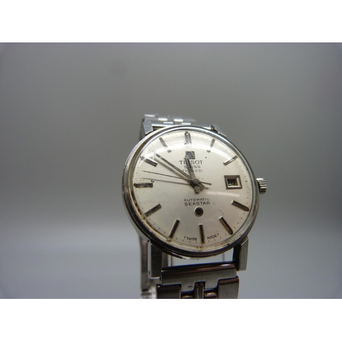 887 - A gentleman's Tissot Turler automatic Seastar wristwatch