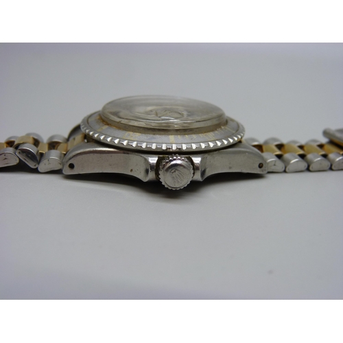 952 - A Tudor Oyster Prince Submariner wristwatch with Snowflake hands and date, dial a/f