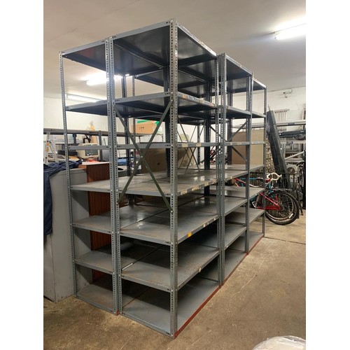 2204 - 2 Bays of Dexion shelving (7 levels)  * This lot is subject to vat