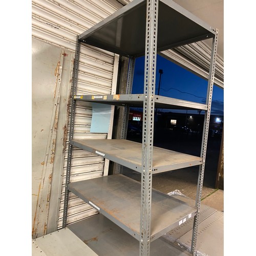 2210 - Single bay of Dexion shelving (7 levels)  * This lot is subject to vat