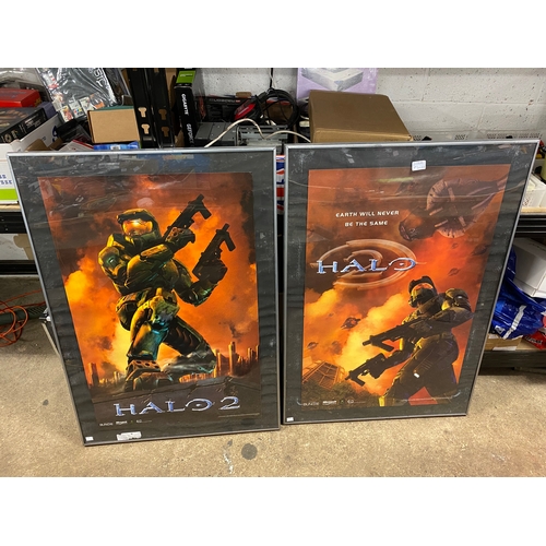 2156A - Two Halo game posters