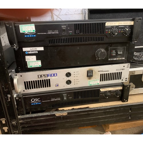 2259 - DJ/venue high end Hi-Fi job lot: Cloud CX335 split band compressor-limiter and matching four venue m... 