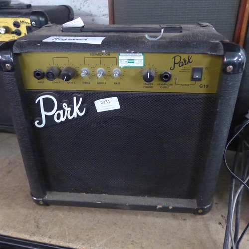 2195 - Park G10 guitar practice amp