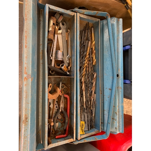 2093 - Cavalier tool box and one other with assorted hand tools