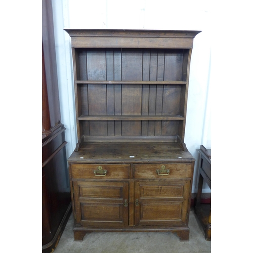 106 - A George II oak dresser