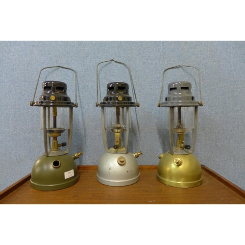 294 - Three Tilley lamps