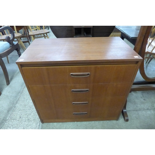 51 - Two teak chests of drawers