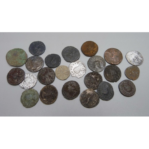 1077 - A collection of early coins