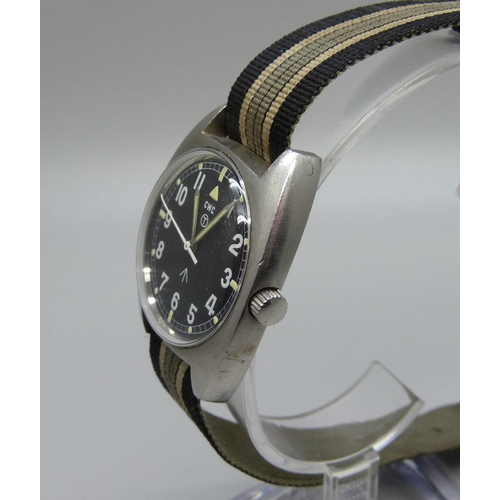 1143 - A CWC military 6BB Royal Air Force wristwatch, 1979