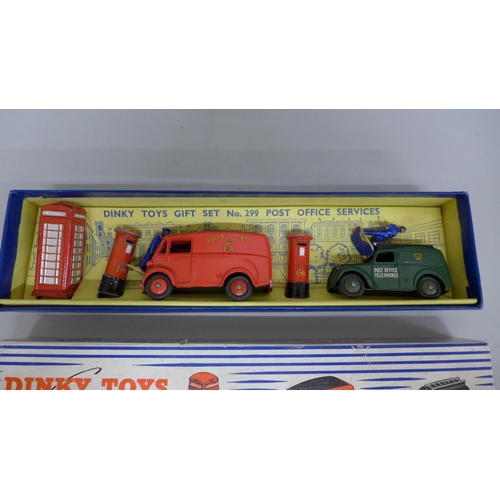 631 - A Dinky Toys Post Office Services gift set, boxed