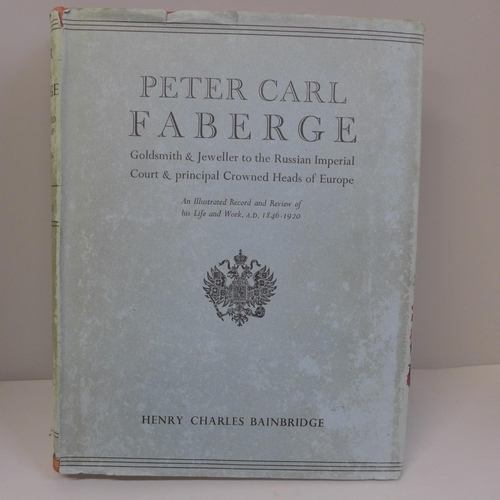 726 - Henry Charles Bainbridge, Peter Charles Faberge, An Illustrated record of His Life and Work, limited... 