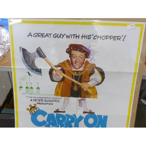 831 - 'Carry on Henry' film poster