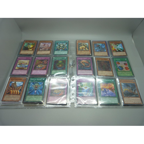 849 - 126 Yu Gi Oh cards including Dragons, Holos and First Editions