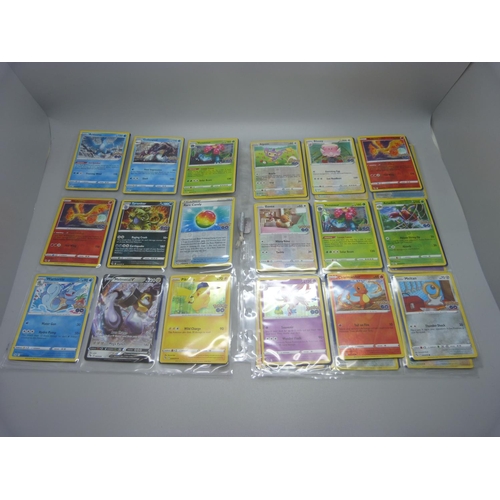 850 - 54 Pokemon Go Holo cards including VStar and Black Star