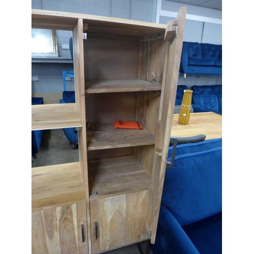 1496 - A Fire three door cabinet