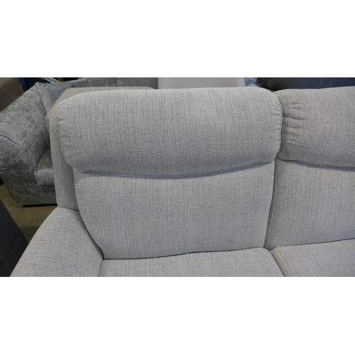 1546 - A grey upholstered two seater sofa