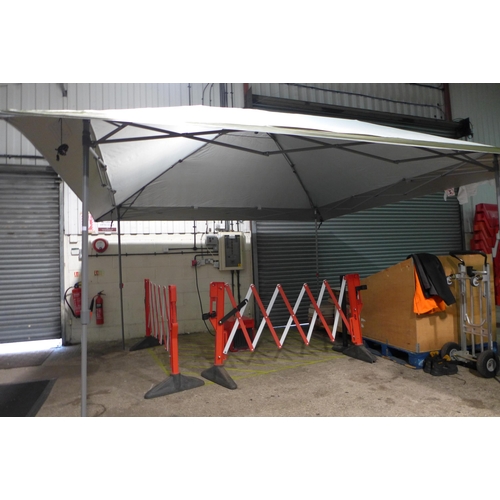 3044 - Instant Eaved Shelter  13 x 13ft, Original RRP £129.99 + vat   (279-254)   * This lot is subject to ... 