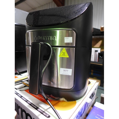 3077 - Gourmia Air Fryer 7Qt     (279-149)   * This lot is subject to vat