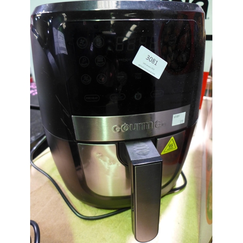 3081 - Gourmia Air Fryer         (279-154)   * This lot is subject to vat