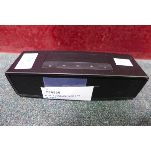 3100 - Bose Soundlink Mini 2 Se speaker - black, Original RRP £129.99 + vat     (279-324)   * This lot is s... 