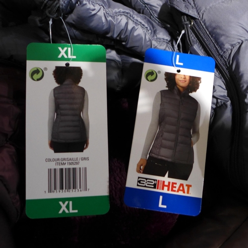 3136 - Box of men's & women's casual coats, approx. 8 per box * this lot is subject to VAT