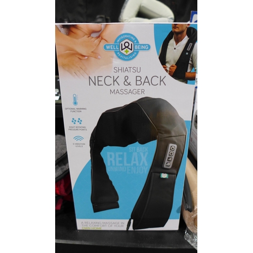 Resteck shiatsu neck and back massager - Matthews Auctioneers