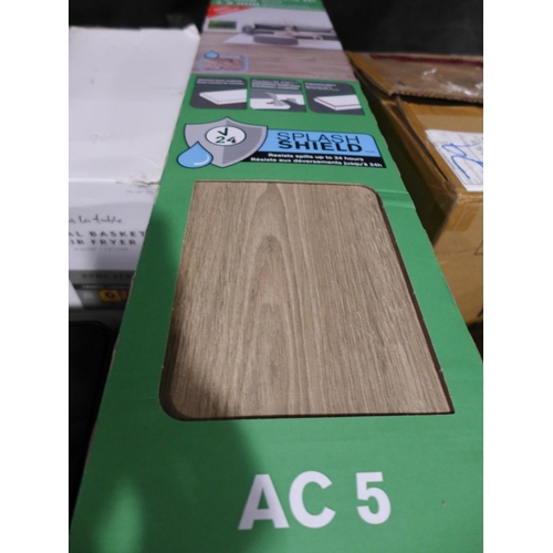 3389 - 5 Packs Of Laminate Hartford Oak Flooring   (279-343-347)   * This lot is subject to vat